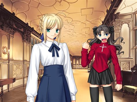 Fate/stay night (Visual Novel) .